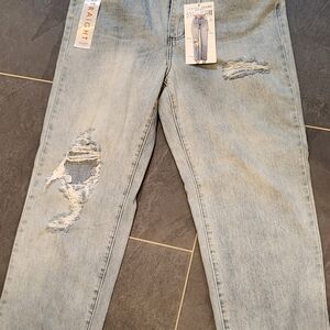 GOGO Light Blue Straight Leg Jeans